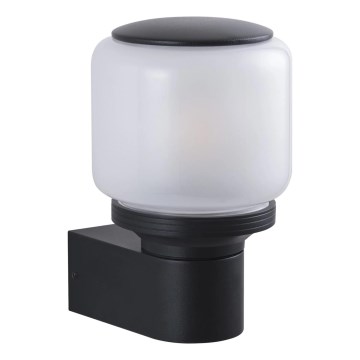 Välisseinavalgusti MADRID 1xE27/12W/230V IP44, must