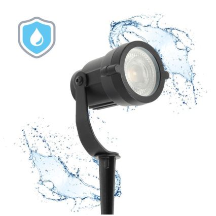 Välisvalgusti BLAKE UNO 1xGU10/35W/230V IP65 must