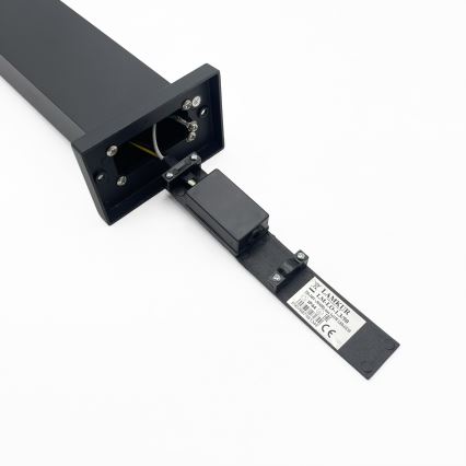 Välisvalgusti LANTHEA 1xGU10/11W/230V IP44 50 cm must