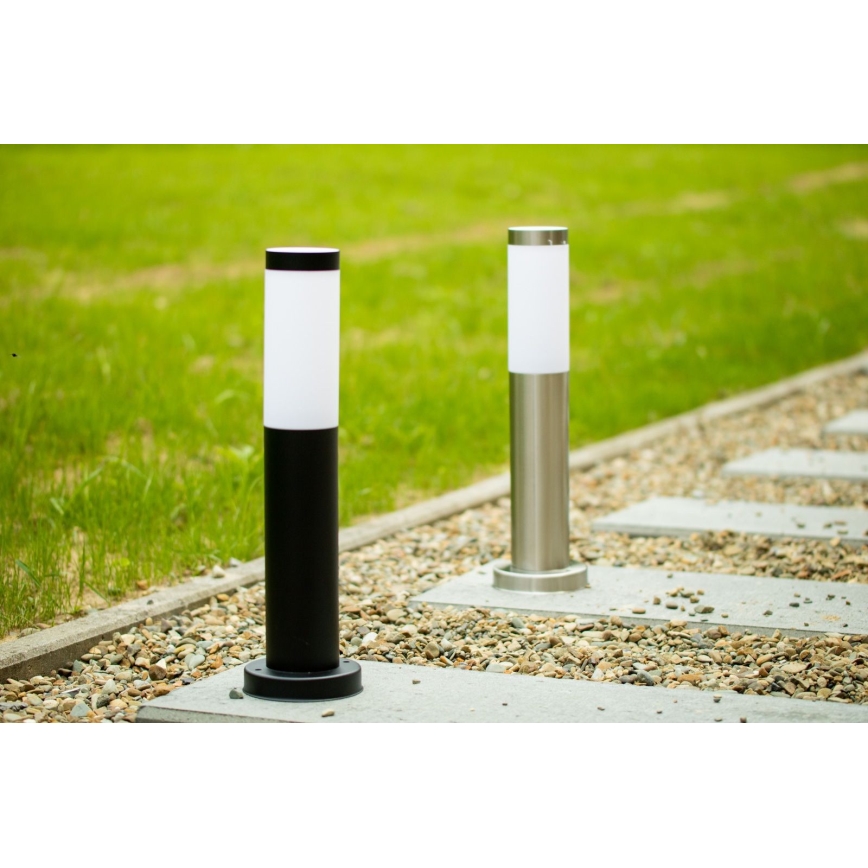 Välisvalgusti LIVIA 1xE27/10W/230V 45 cm IP44 hõbedane