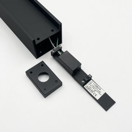 Välisvalgusti VESPER 1xG9/5W/230V IP44 50 cm must