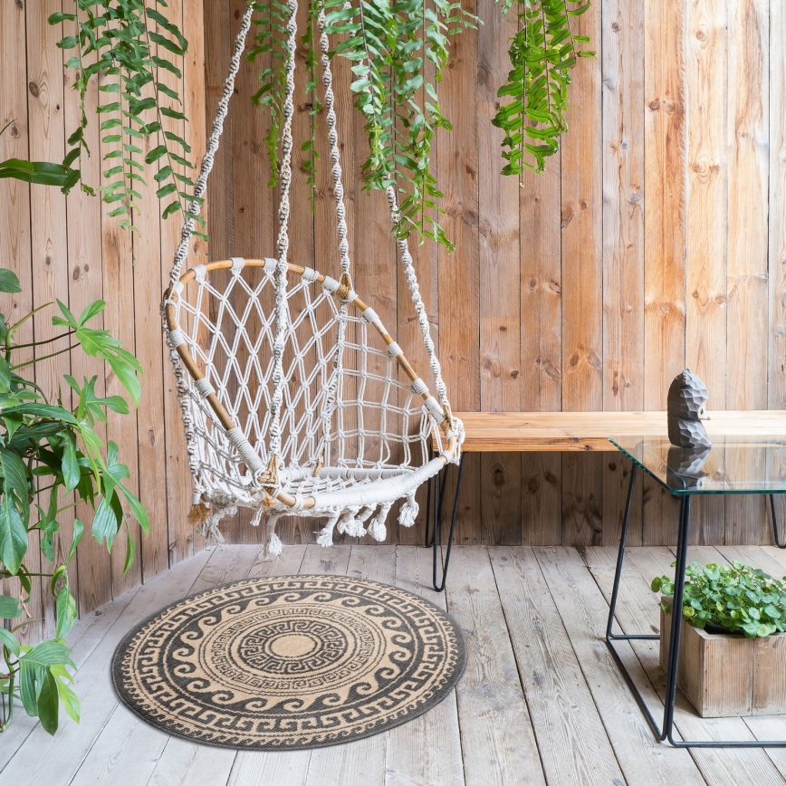 Välivaip DELMAR 80 cm pruun/beež