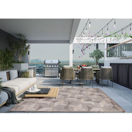 Välivaip ORIA 160x220 cm hall/beež