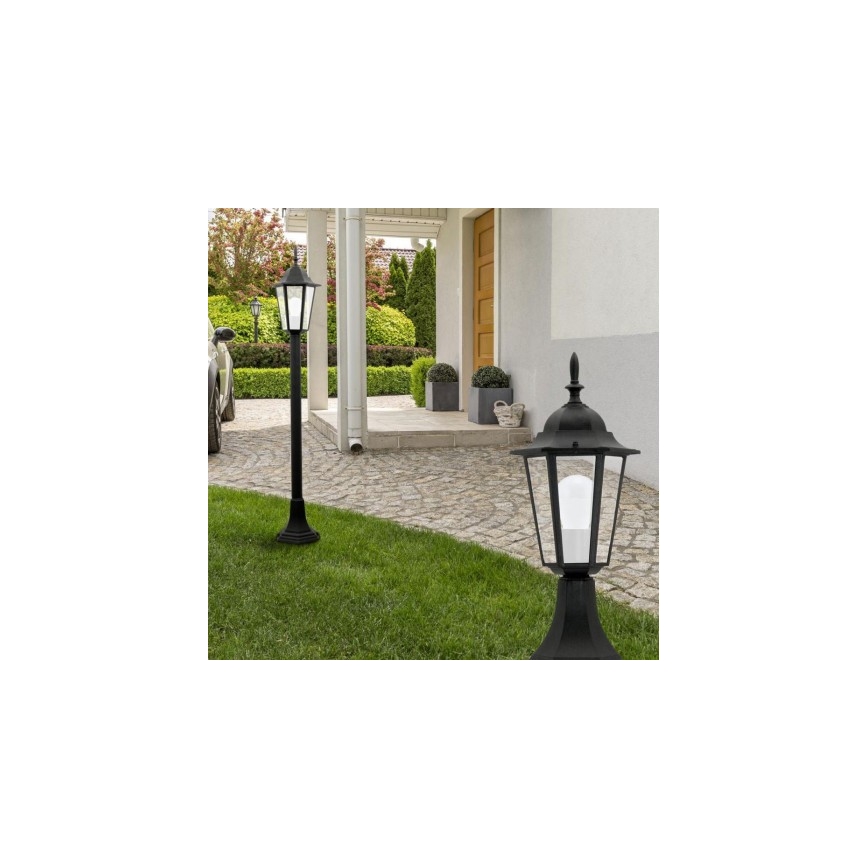 Välivalgusti 1xE27/20W/230V IP43 96,5 cm must