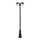 Välivalgusti 2xE27/60W/230V IP44 232 cm must