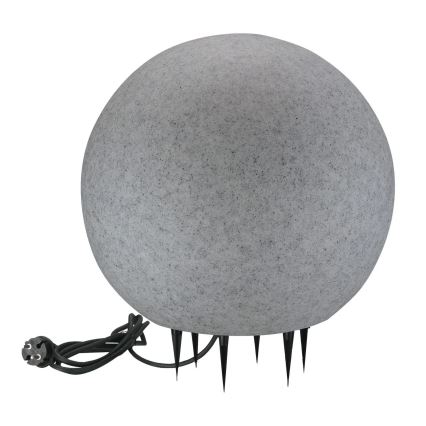 Välivalgusti ARGENTO 1xE27/15W/230V d. 40 cm IP65 hall