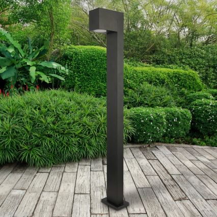 Välivalgusti BOSTON 1xGU10/10W/230V 80 cm IP54 must