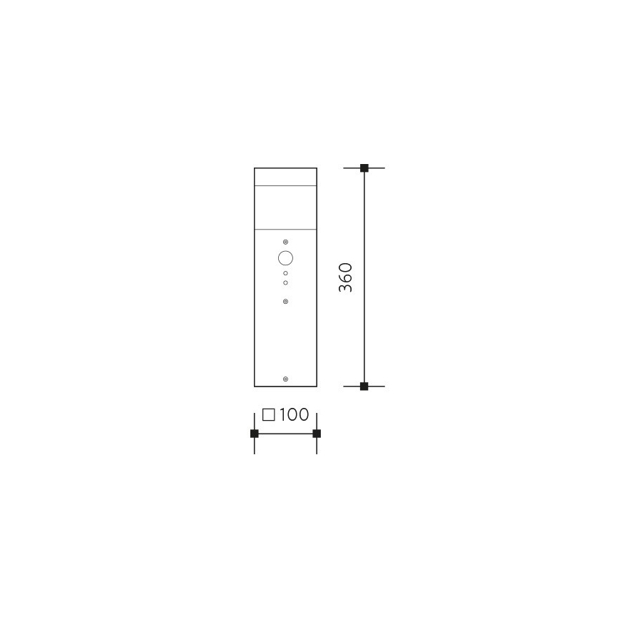 Välivalgusti GARD 1xE14/60W/230V IP44