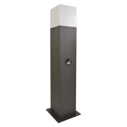 Välivalgusti koos anduriga NEW YORK 1xE27/12W/230V IP44 44 cm antratsiit
