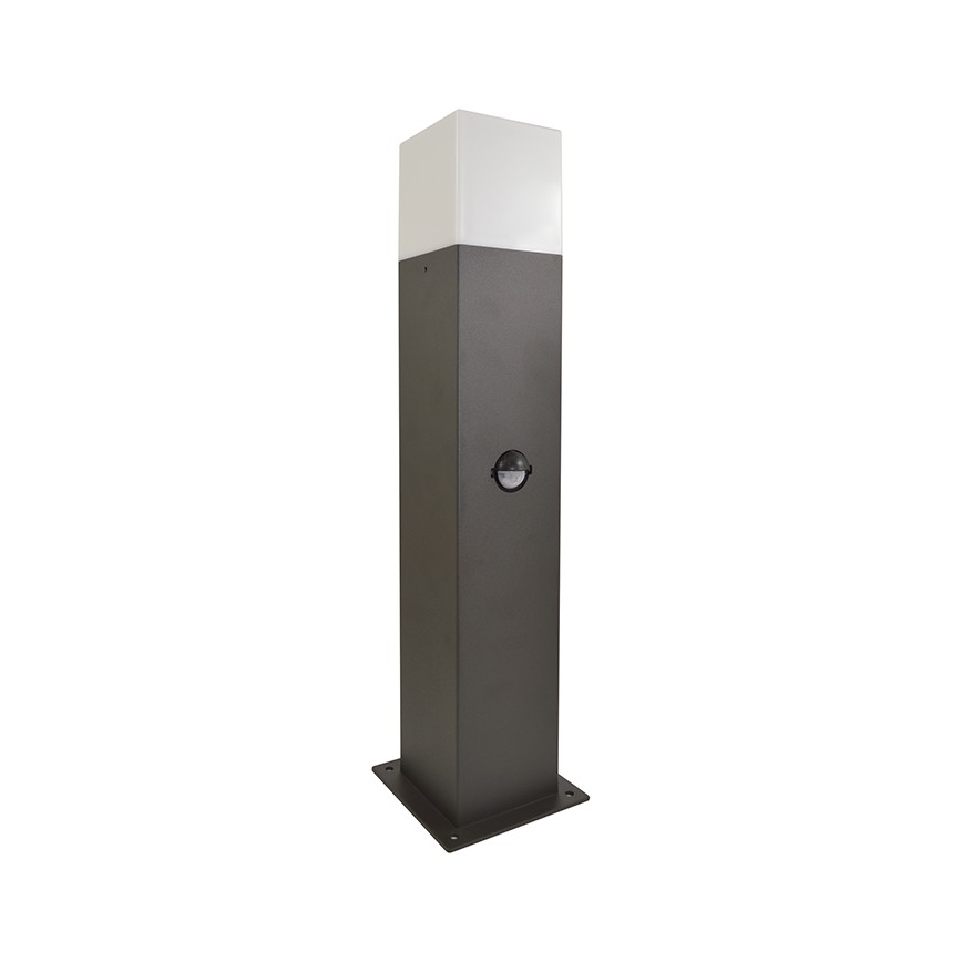 Välivalgusti koos anduriga NEW YORK 1xE27/12W/230V IP44 44 cm antratsiit