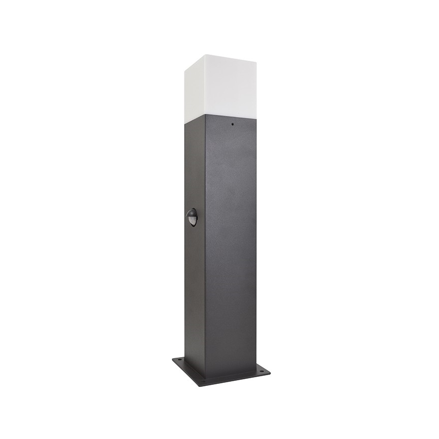 Välivalgusti koos anduriga NEW YORK 1xE27/12W/230V IP44 44 cm antratsiit