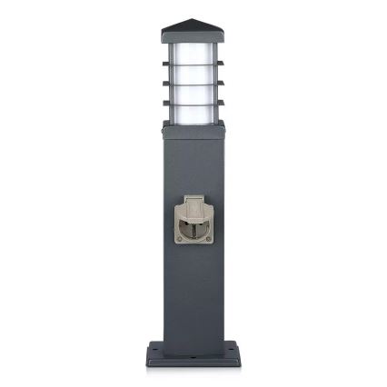 Välivalgusti pistikupesadega SCHUKO 1xE27/13W/230V IP44