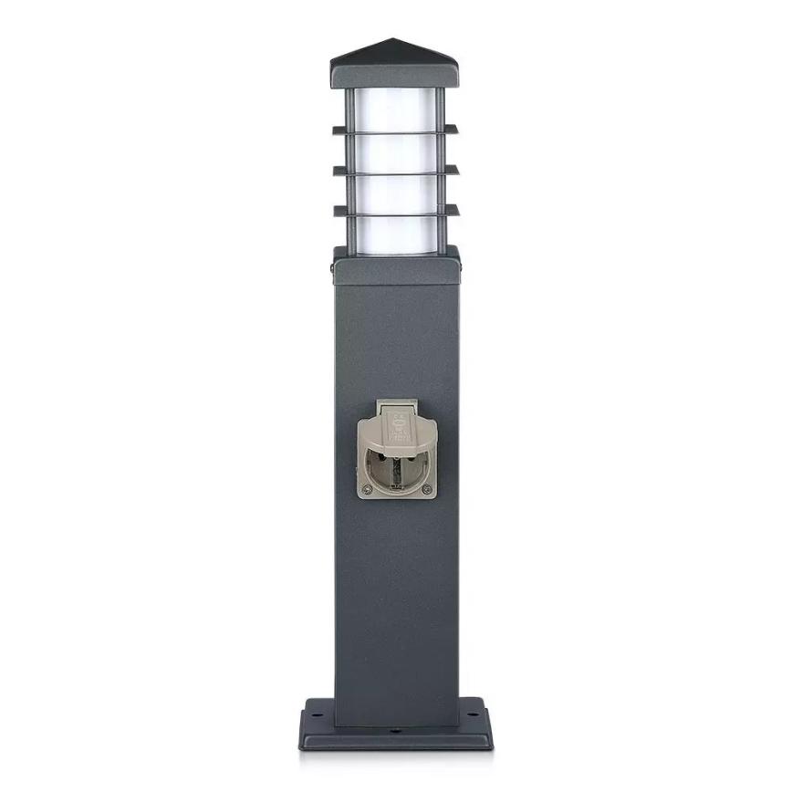 Välivalgusti pistikupesadega SCHUKO 1xE27/13W/230V IP44