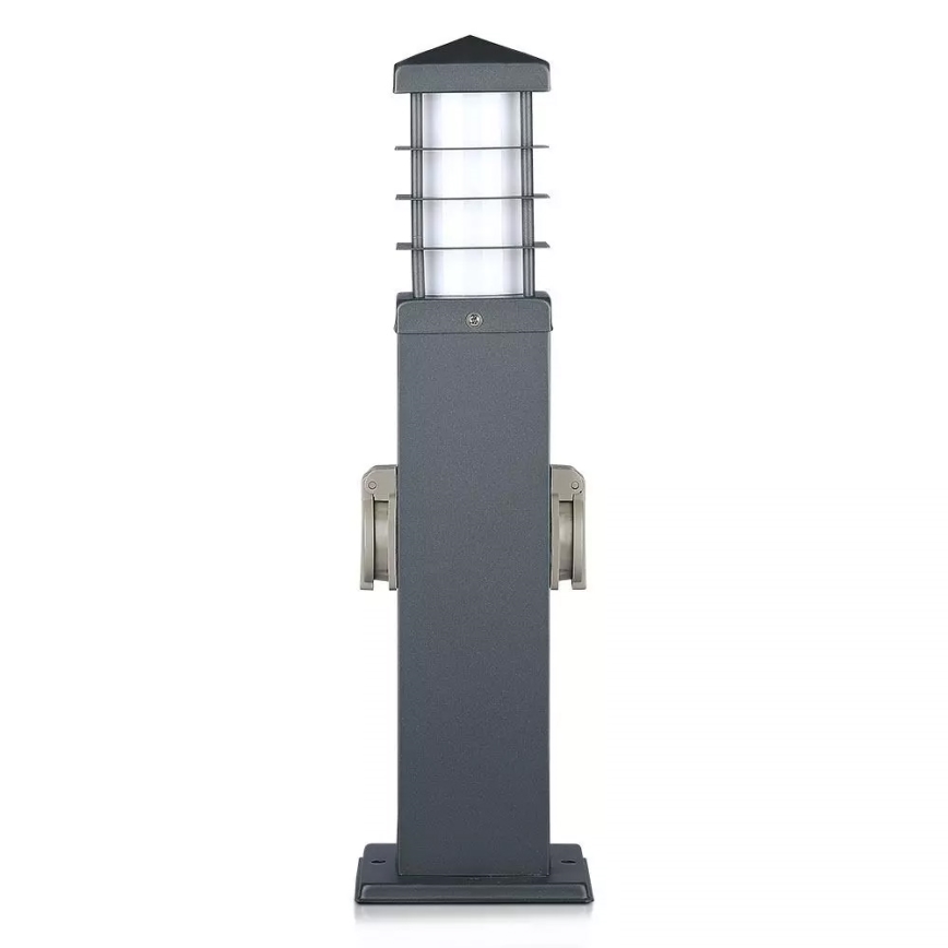 Välivalgusti pistikupesadega SCHUKO 1xE27/13W/230V IP44