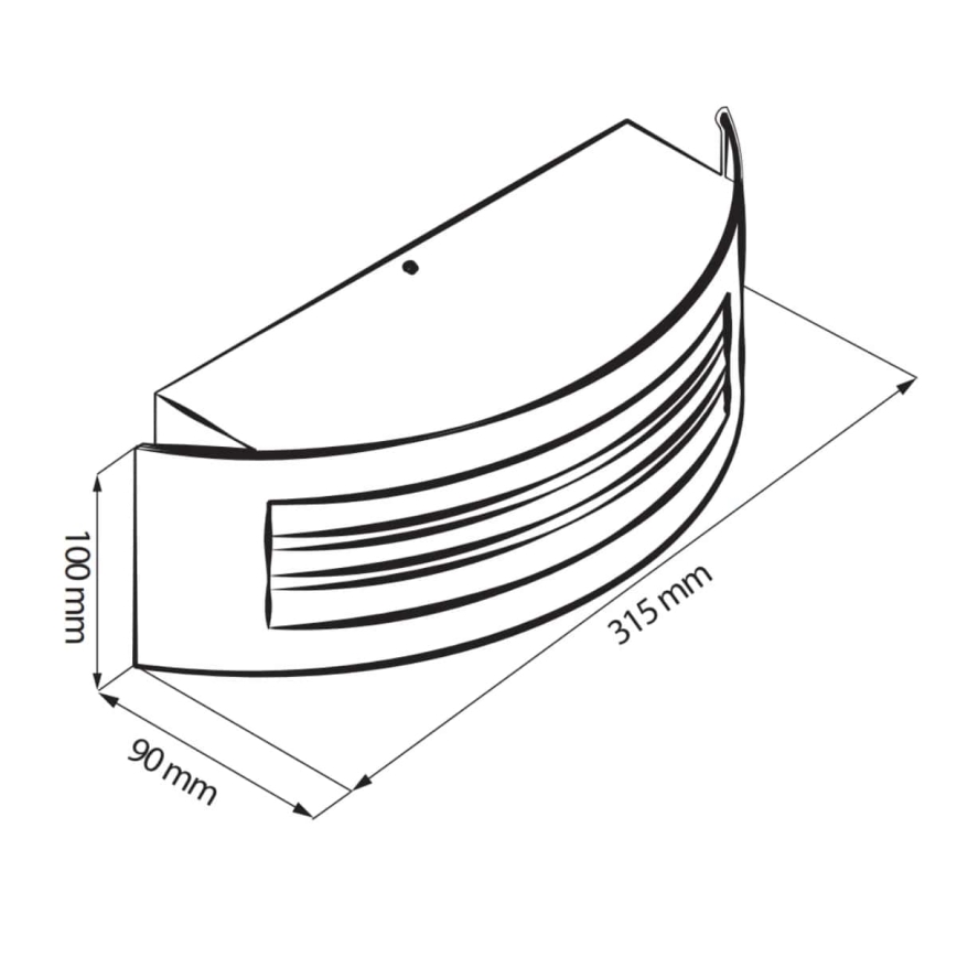 Välivalgusti SITOM 1xE27/14W/230V IP44