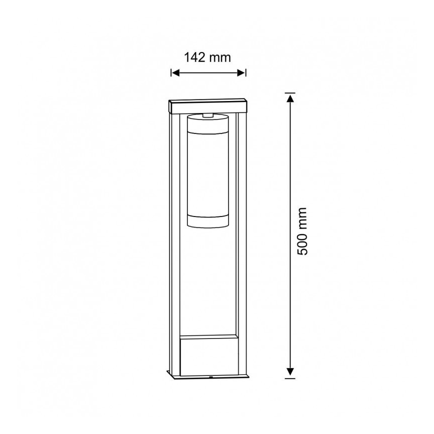 Välivalgusti SPECTRA 1xE27/10W/230V IP44 50 cm