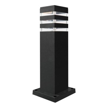 Välivalgusti TEKSAS 1xE27/12W/230V IP44 44 cm grafiit