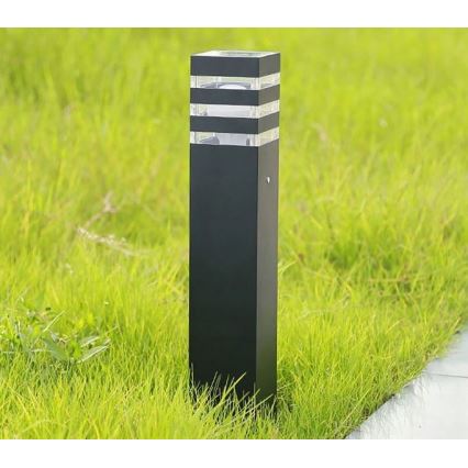 Välivalgusti TEKSAS 1xE27/12W/230V IP44 74 cm antratsiit