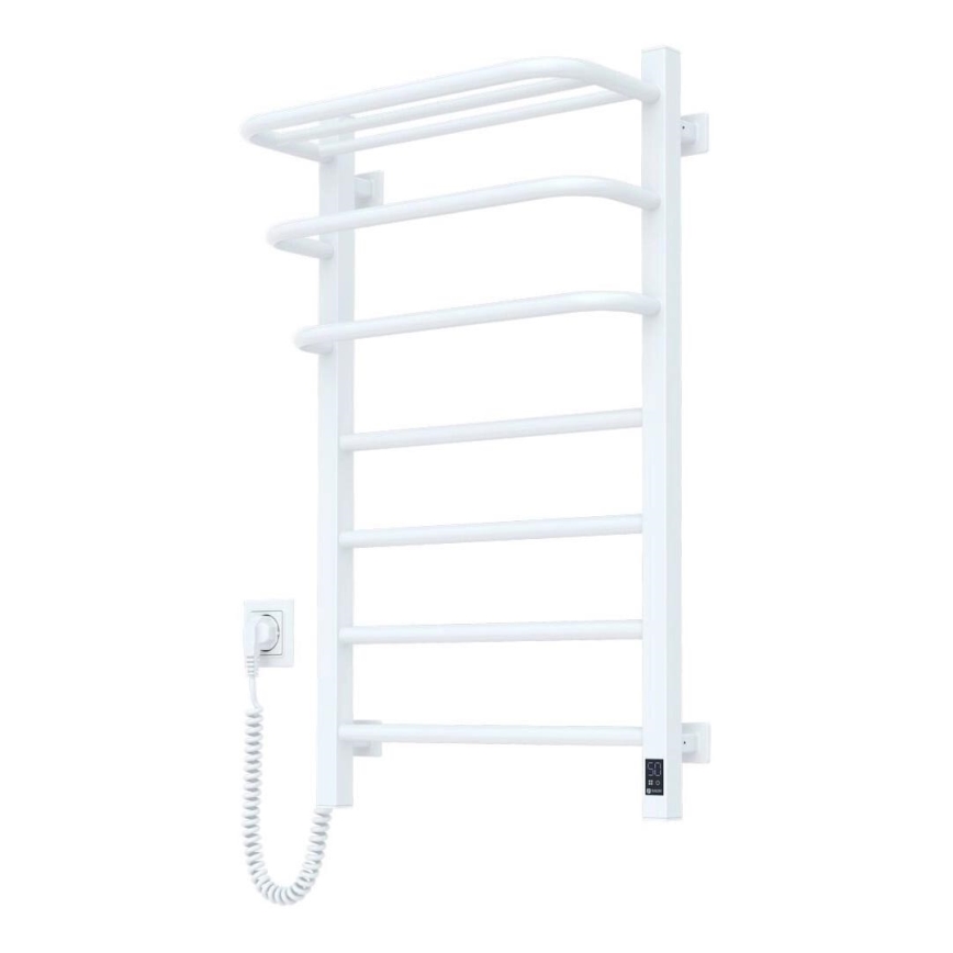 Vannitoa elektriline radiaator termostaadiga FORTIS 350W/230V 80,6 cm IP44 valge vasak kandiline