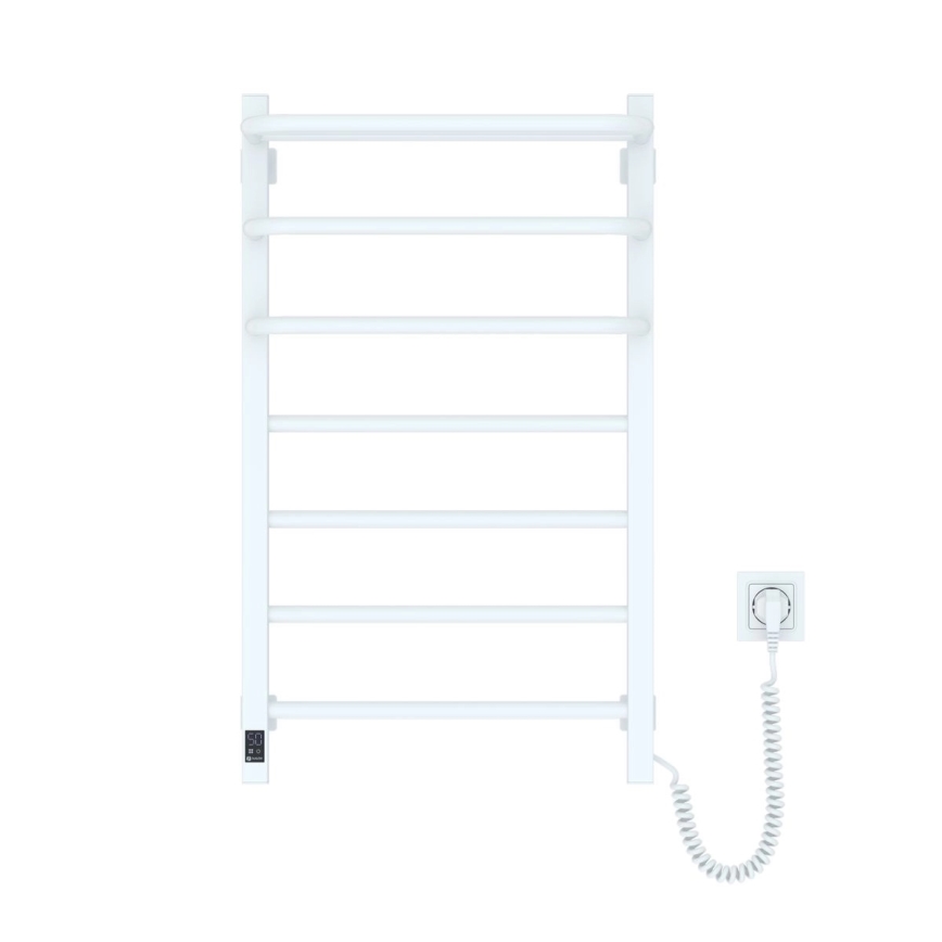 Vannitoa elektriradiaator termostaadiga FORTIS 350W/230V 80,6 cm IP44 valge parempoolne