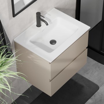 Vannitoa kapp valamuga KENWOOD 61x52x47 cm marakesh/valge