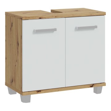 Vannitoa kapp VENOM valge/artisan tamm