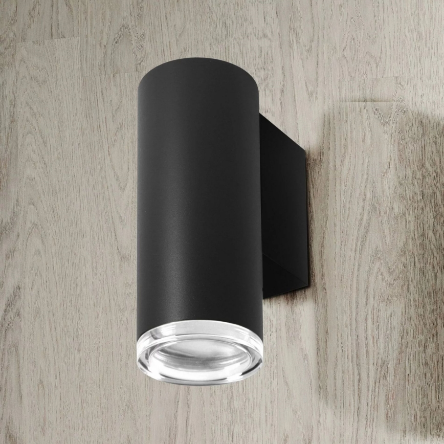 Vannitoa kohtvalgusti seinale TURYN 1xGU10/10W/230V IP44 must