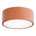 Vannitoa laelamp anduriga CLEO 1xE27/24W/230V, läbimõõt 20 cm, IP54, vaskviimistlus