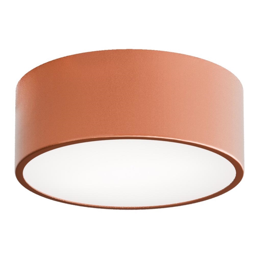 Vannitoa laelamp anduriga CLEO 1xE27/24W/230V, läbimõõt 20 cm, IP54, vaskviimistlus