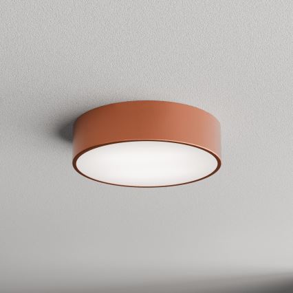Vannitoa laelamp anduriga CLEO 2xE27/24W/230V Ø 30 cm vaskne IP54