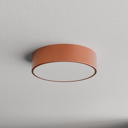 Vannitoa laelamp anduriga CLEO 2xE27/24W/230V Ø 30 cm vaskne IP54