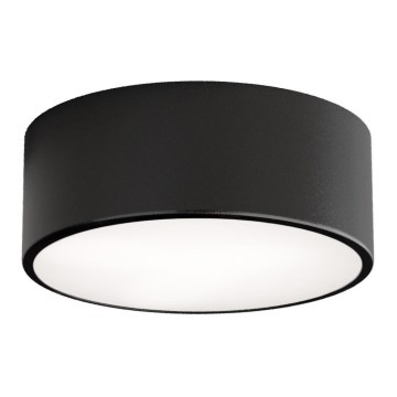 Vannitoa laelamp CLEO anduriga 1xE27/24W/230V, läbimõõt 20 cm, IP54, must
