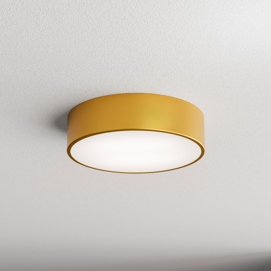 Vannitoa laelamp CLEO liikumisanduriga, 2xE27/24W/230V, läbimõõt 30 cm, kuldne, IP54