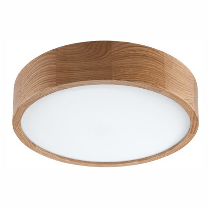 Vannitoa laelamp OAK 3xE27/15W/230V tammeviimistlus läbimõõt 37 cm IP54