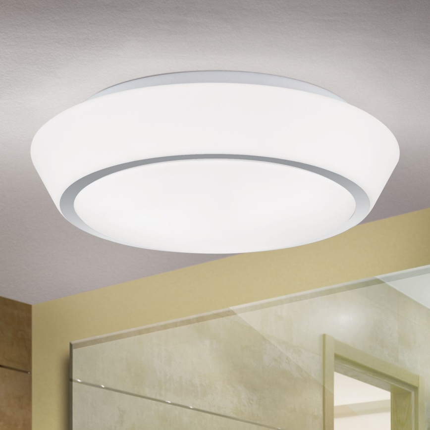 Vannitoa laelamp TENA, 3xE27/60W/230V, Ø 38 cm, IP44, valge