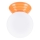 Vannitoa laelamp ZORI 1xG9/8W/230V Ø 12 cm IP44 oranž