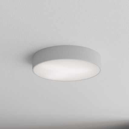 Vannitoa laevalgusti CLEO anduriga 3xE27/24W/230V, läbimõõduga 40 cm, hall, IP54