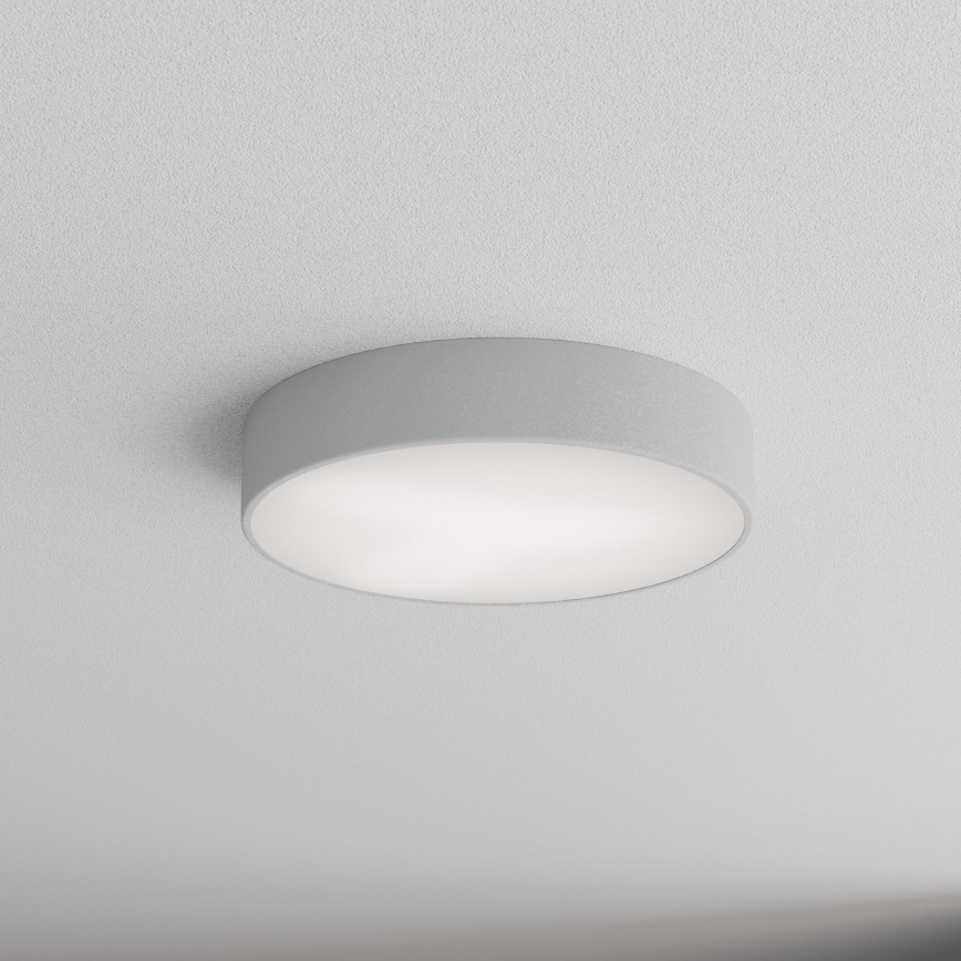 Vannitoa laevalgusti CLEO anduriga 3xE27/24W/230V, läbimõõduga 40 cm, hall, IP54
