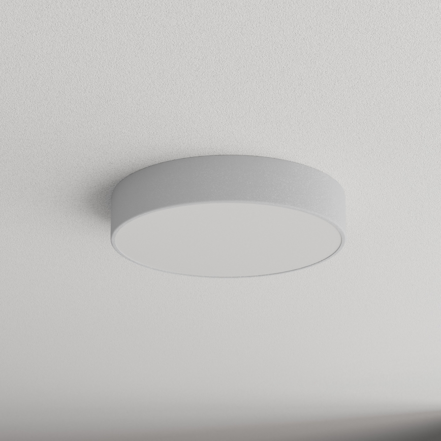 Vannitoa laevalgusti CLEO anduriga 3xE27/24W/230V, läbimõõduga 40 cm, hall, IP54