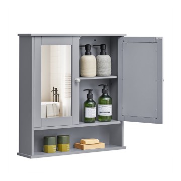 Vannitoa peegelkapp ZARA 58,5x56,5 cm hall