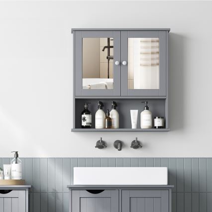 Vannitoa peegelkapp ZARA 58,5x56,5 cm hall