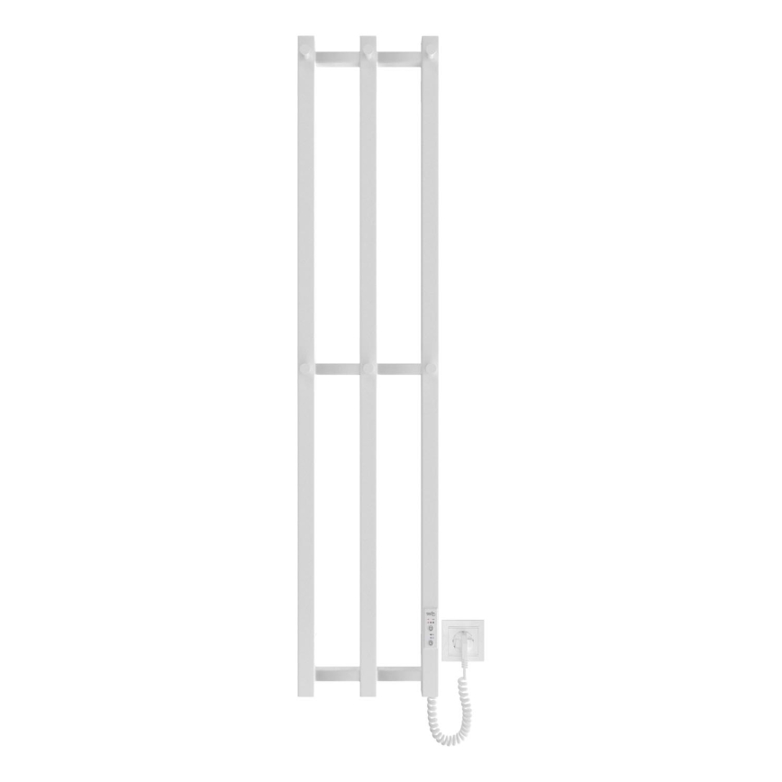 Vannitoa radiaator HF SLIM 110W/230V 117x25 cm valge kandiline