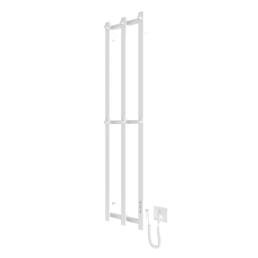 Vannitoa radiaator HF SLIM 110W/230V 117x25 cm valge kandiline