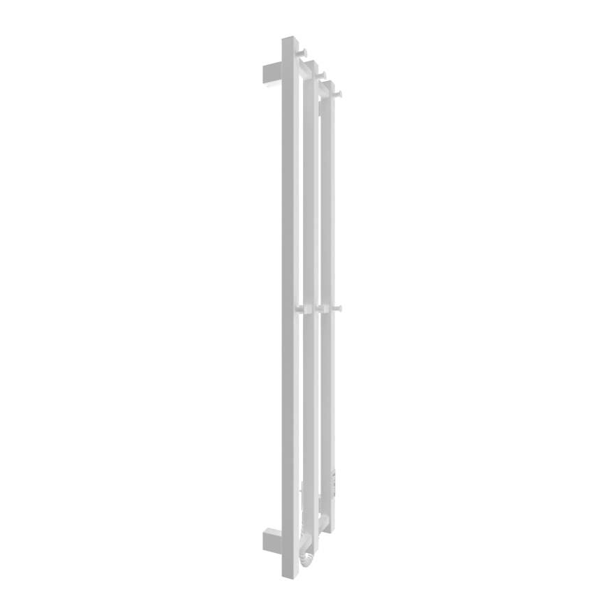 Vannitoa radiaator HF SLIM 110W/230V 117x25 cm valge kandiline