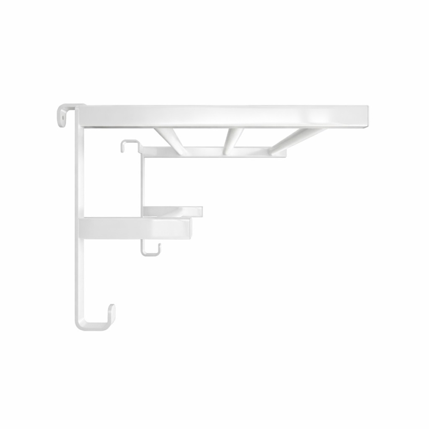 Vannitoa radiaatorile mõeldud rätikuhoidik HF SHEFFIELD 52x28,4 cm valge