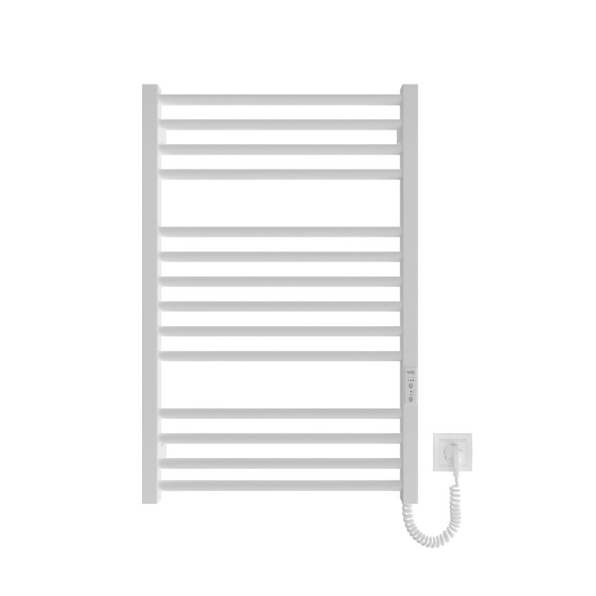 Vannitoa rätikuivati HF DERBY 170W/230V 77x53 cm valge parempoolne