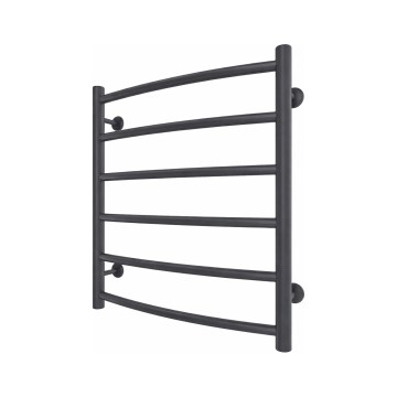 Vannitoa rätikuradiaator INOX CLASSIC 122W/230V 57x53 cm roostevaba teras/antratsiit