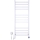 Vannitoa rätikuradiaator termostaadiga AVANGARD 459W/230V 120,6 cm IP44 valge vasakpoolne ruudukujuline