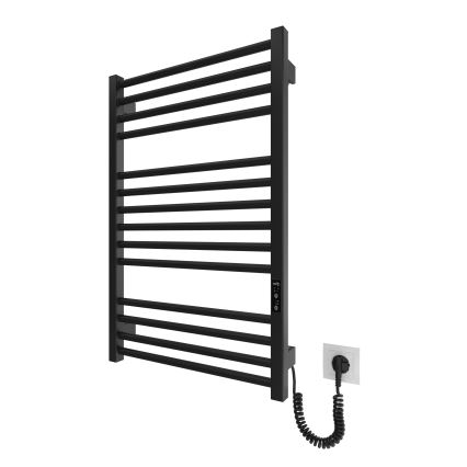 Vannitoa redelradiaator HF DERBY 170W/230V 77x53 cm must IP44