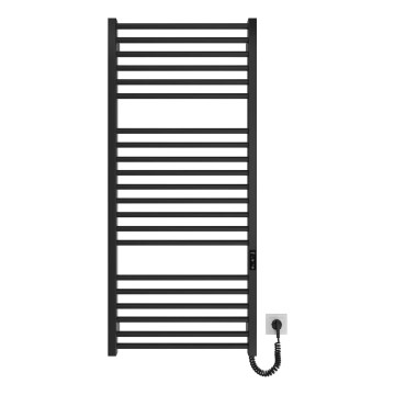 Vannitoa redelradiaator HF DERBY 255W/230V 117x53 cm must